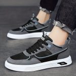 Men's Lace-up Sneakers, Skate Shoes With Good Grip, Breathable Walking Shoes - Image 8