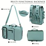 1pc 3-in-1 Laptop Backpack, Large Capacity Backpack For Traveling & Business - Image 11