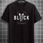 BLACK Creative Alphabet Print Casual Crew Neck Short Sleeve T-shirt For Men, Quick-drying Comfy Casual Summer Tops For Daily Wear Work Out And Vacation Resorts - Image 2