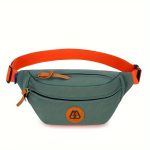 Waterproof Oxford Cloth Chest Bag, Men's Large Capacity Mobile Phone Waist Bag, Women's Multi Functional Outdoor Sports Bag, Casual Messenger Bag - Image 3