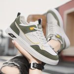 Men's Lace-up Sneakers, Skate Shoes With Good Grip, Breathable Walking Shoes - Image 11