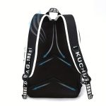 1pc Luminous Backpack, Men's Fashion Trendy Backpack, Large Capacity Lightweight Oxford Simple Cartoon Backpack - Image 13