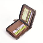 1pc Men's Business Wallet, Retro Letter Embossed Credit Card Holder, Gift For Men - Image 7