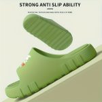Letter Print EVA Pillow Slides, Lightweight Soft Sole Comfort Home Shower Slides, Non-slip Beach Slides - Image 10