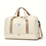 Luxury Large Capacity Duffel Bag – Versatile Shoulder & Crossbody Tote With Dry Wet Separation Pockets And Dual Side Pockets For Travel & Gym - Image 2