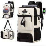 50L Large Capacity Hiking Backpack, Waterproof Outdoor Camping Rucksack, Multifunctional Hiking Mountaineering Bag With Shoe Compartment - Image 5