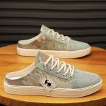 Men's Trendy Hollow Out Breathable Mule Shoes, Comfy Non Slip Casual Lace Up Durable Shoes, Men's Footwear - Image 13