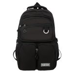 1pc Fashion Large Capacity Backpack, Student's Schoolbag, Trendy Simple Casual Backpack - Image 4