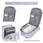 Multifunctional Travel Backpack, Airline Approved Waterproof Casual Daypack, Carry On 39.62cm Laptop Schoolbag, Backpack With Chest Bag Or Small Bag - Image 21