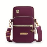 Mini Casual Zipper Shoulder Bag, Minimalist Mobil Earphone Crossbody Bag For Women, Lightweight Shopping Wallet - Image 3