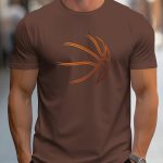 Basketball Graphic Print Men's Creative Top, Casual Short Sleeve Crew Neck T-shirt, Men's Clothing For Summer Outdoor - Image 4