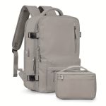 Multi Pocket Carry On Travel Backpack, Flight Approved Gym Bag With Shoe Compartment, Waterproof Laptop School Bag - Image 14