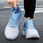 Men's Trendy Street Style Running Shoes With Shock Absorbing, Comfy Non Slip Lace Up Durable Sneakers For Men's Outdoor Activities - Image 8