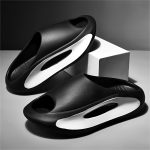 Men's Fashion EVA Slides, Casual Non Slip Slippers, Open Toe Shoes For Indoor Outdoor Beach Shower, Spring And Summer - Image 7
