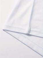 Paris Print T-shirt, Short Sleeve Crew Neck Casual Top For Summer & Spring, Women's Clothing - Image 5