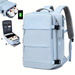 Men's Travel Backpack, Waterproof Computer Backpack, With Shoe Compartment, Computer Carry-on Backpack - Image 4