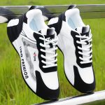 Men's Knit Breathable Running Shoes, Comfy Non Slip Lace Up Shock Absorption Sneakers For Men's Outdoor Activities - Image 2