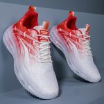 Men's Trendy Street Style Running Shoes With Shock Absorbing, Comfy Non Slip Lace Up Durable Sneakers For Men's Outdoor Activities - Image 4