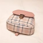 Plaid Backpack With Adjustable Straps, Cute Small Backpack, Zipper Casual Shoulder Bag, Card Wallet, Mobile Casual Phone Bag, Casual Camera Bag, Lipstick Bag, Key Bag, Single Shoulder Bag, Diagonal Span Bag, Backpack Dual Purpose (6.3*2.4*8.3)Inch - Image 12