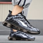 Men's Trendy Street Style Running Shoes With Shock Absorbing, Comfy Non Slip Lace Up Durable Sneakers For Men's Outdoor Activities - Image 12