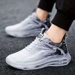 Men's Trendy Street Style Running Shoes With Shock Absorbing, Comfy Non Slip Lace Up Durable Sneakers For Men's Outdoor Activities - Image 7