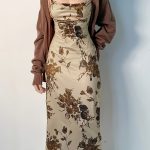 Floral Print Ruched Dress, Sexy Spaghetti Strap Bodycon Dress, Women's Clothing - Image 2