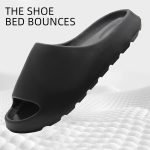 Solid Color EVA Pillow Slides, Lightweight Soft Sole Home Shower Slides, Non-Slip Beach Slides - Image 7
