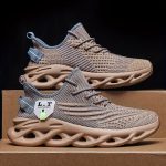 Men's Blade Sneakers, Breathable Shock Absorption Running Shoes Lightweight Non-Slip Shoes For Jogging Tennis Gym, Walking Sneakers, Athletic Shoes - Image 4
