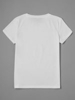 3 Pack Eiffel Tower Print Crew Neck T-Shirt, Casual Short Sleeve T-Shirt For Spring & Summer, Women's Clothing - Image 5