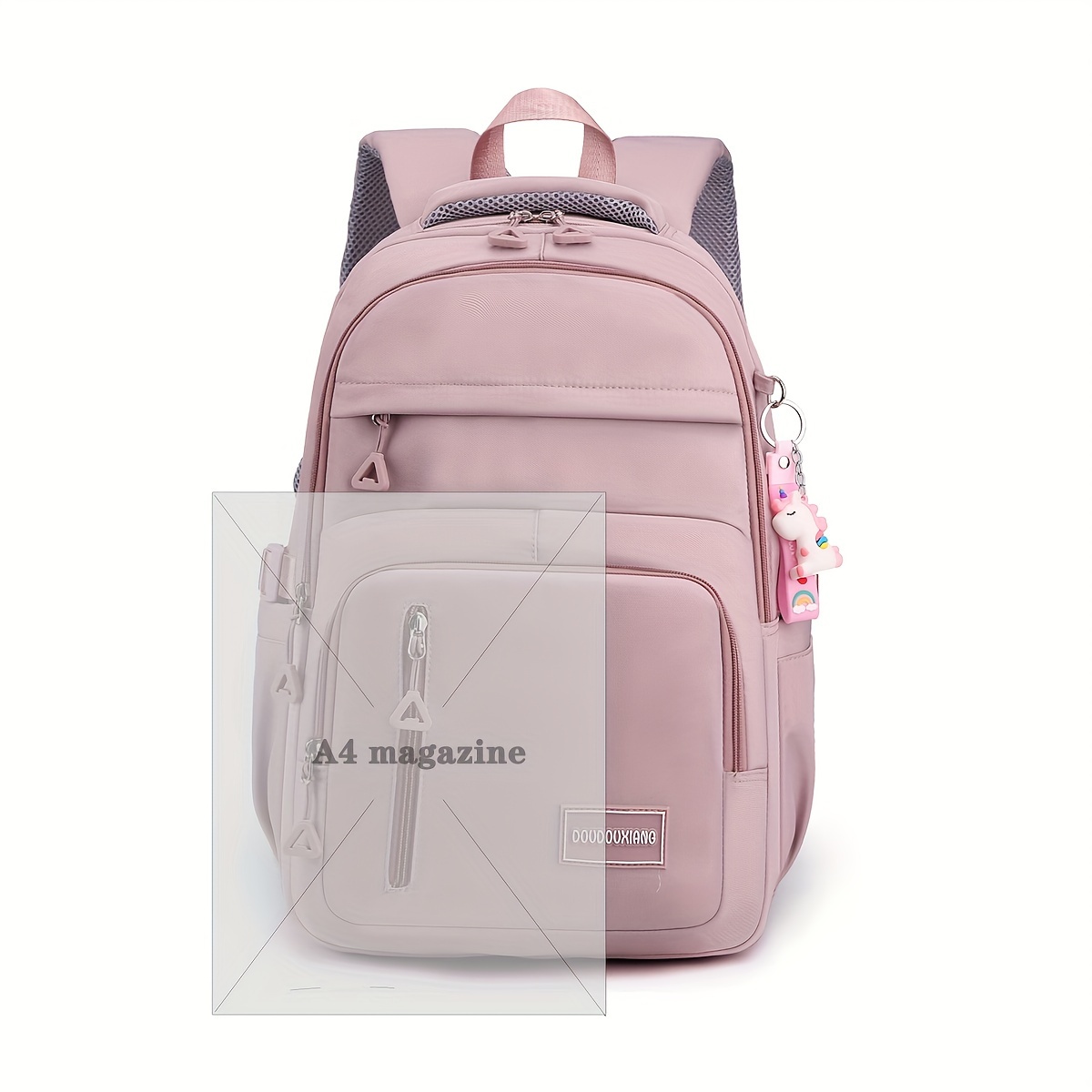 661b706627a5f013dc919f2bd6490d47.jpg Women's New Waterproof Casual Travel Backpack, Business Trip Travel Computer Backpack - Image 1