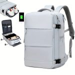 Men's Travel Backpack, Waterproof Computer Backpack, With Shoe Compartment, Computer Carry-on Backpack - Image 3