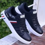 Men's Trendy Street Style Low Top Skateboard Shoes, Comfy Non Slip Lace Up Durable Sneakers For Men's Outdoor Activities - Image 3