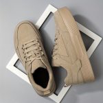 Men's Trendy Solid Skate Shoes, Comfy Non Slip Casual Lace Up Sneakers For Men's Outdoor Activities - Image 3