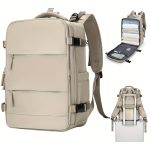 Travel Laptop Backpack, Large Capacity Bag, Unisex Design, Airline Approved, With USB Charging Port And Spacious Compartments - Image 13