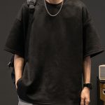 Solid Loose Crew Neck Short Sleeve T-shirt For Men, Casual Summer T-Shirt For Daily Wear And Vacation Resorts - Image 3