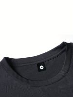 Men's Fashion 5pcs Sports T-shirt, Casual Stretch Round Neck Tee Shirt For Summer - Image 9