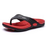 Men Acupressure Massage Reflexology Flip Flops Shock Absorption Lightweight Non Slip Thong Sandals For Indoor Outdoor Beach Summer - Image 7