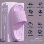 Women's Letter Design Slides, Casual Open Toe Soft Sole Shoes, Comfortable Slip On Slides - Image 7