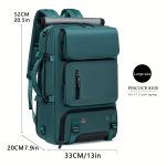 1pc 3-in-1 Laptop Backpack, Large Capacity Backpack For Traveling & Business - Image 2
