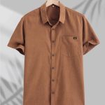 Men's Casual Button-down Short Sleeve Shirt - Image 2