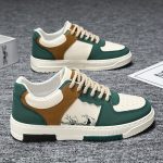 Men's Trendy Street Style Wave Pattern Low Top Skateboard Shoes, Comfy Non Slip Lace Up Sneakers For Men's Outdoor Activities - Image 2