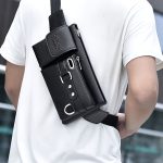 Large Capacity Men's Bag Single Shoulder Bag Waterproof Wear-resistant Backpack Multi-pocket Business Bag Business Casual Men's Crossbody Bag - Image 10