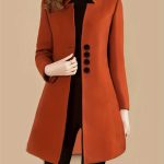 Single Breasted Solid Coat, Elegant Long Sleeve Versatile Outerwear, Women's Clothing - Image 10
