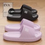 Women's Letter Design Slides, Casual Open Toe Soft Sole Shoes, Comfortable Slip On Slides - Image 8