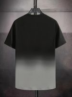 "Whatever" Print Gradient Crew Neck T-shirt For Men, Trendy Casual Short Sleeve Top, Men's Tee For Summer Outing - Image 6