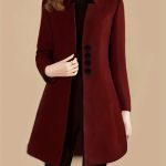 Single Breasted Solid Coat, Elegant Long Sleeve Versatile Outerwear, Women's Clothing - Image 3