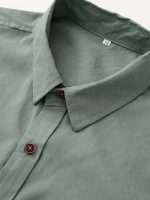 Men's Casual Button-down Short Sleeve Shirt - Image 11