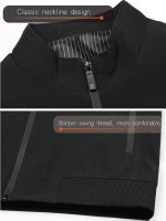 Men's Casual Sports Stand Collar Jacket, Stylish And Simple Outdoor Coat For Spring And Autumn Seasons, Men's Clothing - Image 4