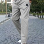 Men's Casual Waist Drawstring Joggers, Chic Stretch Sports Pants - Image 4