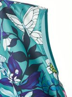 Elegant Two Piece Set, Floral Print Crew Neck Tank Top & Elastic Waist Pocket Pants Outfits For Spring & Summer, Women's Clothing - Image 7